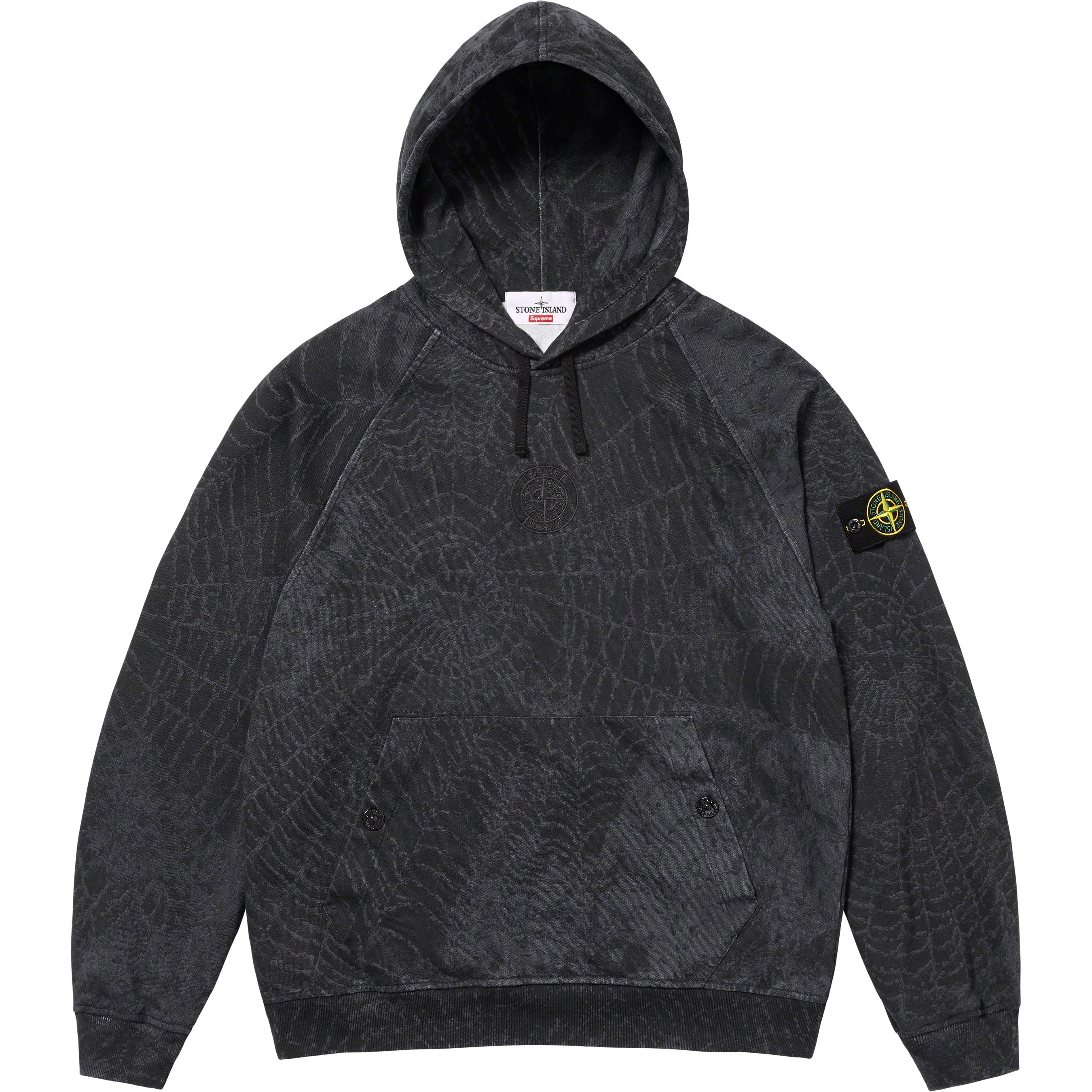 Supreme®/Stone Island® Hooded Sweatshirt view 6